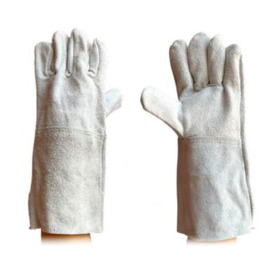 ถุงมือหนัง ถุงมือหนังท้องยาว 13 นิ้ว (12 คู่)